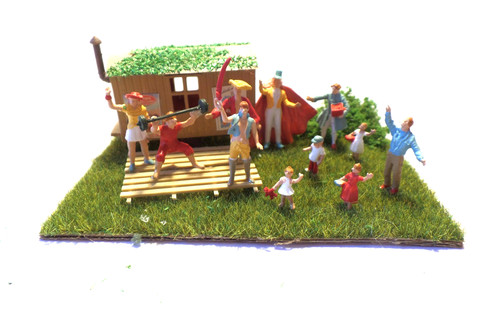 Preiser diorama - 1/87,