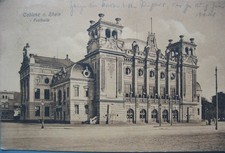 alte Postkarte aus COBLENZ Koblenz am Rhein Festhalle um 1900