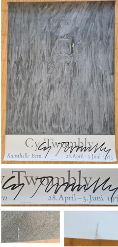 Twombly handsigniert - cy,