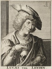 Lucas van Leyden (1494-1533), Kupferstich Barock 1700-1749 Unbekannt (18.Jhd)