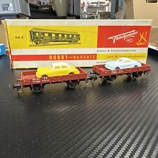 Fleischmann Güterwagen " Mercedes & VW H0