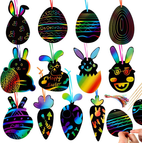 Ostern kratzbild kratzpapier - ostern, kratzbild,kratzpapier