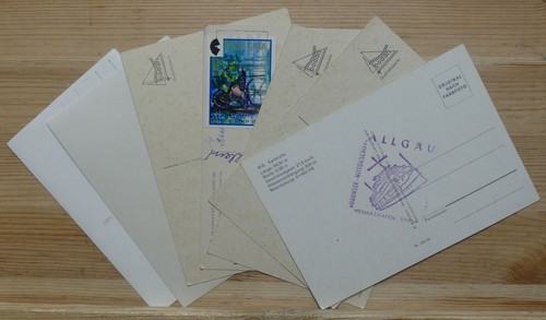 Lot schiffspost auf postkarte - lot,
