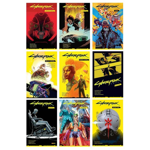 Cyberpunk 2077 comic - cyberpunk, reihe