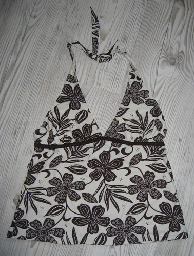 Oberteil tankini beige braun - oberteil, beige/braun