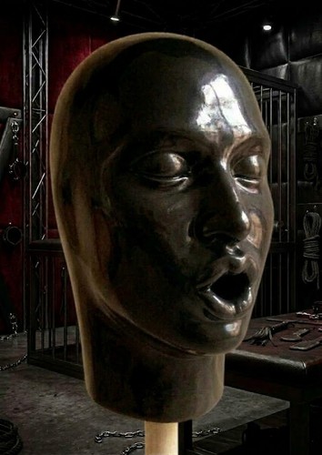 Maske bdsm halsband - maske,