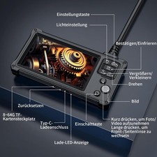 1920p dual lens - hd, endoskop: