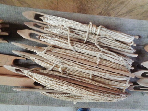 Alte holz webschiffchen - alte,