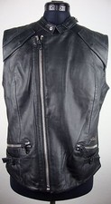 G-STAR AVIATOR LEATHER VEST