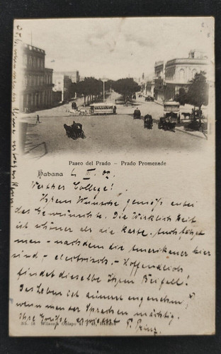 Alte postkarte die - postkarte,, del