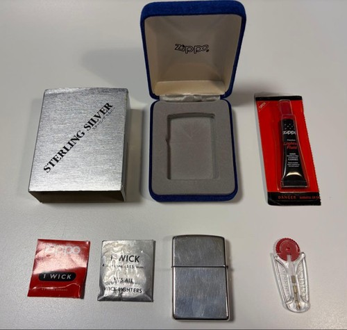 Zippo sterling silber - sterling,