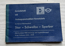 Simson Garantieheft Star