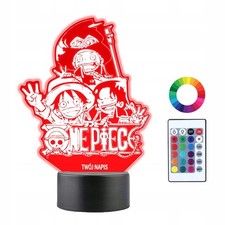 3D LED Nachtlicht One Piece