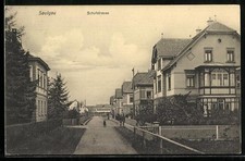 Saulgau, Schulstrasse mit