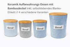 Aufbewahrungs-Dose aus Keramik