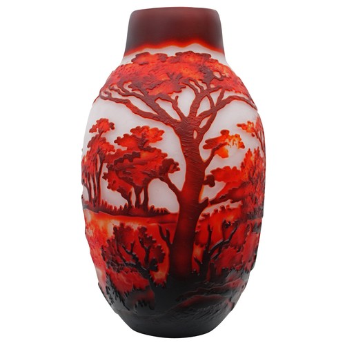 Vase replika nach galle gallé - vase,