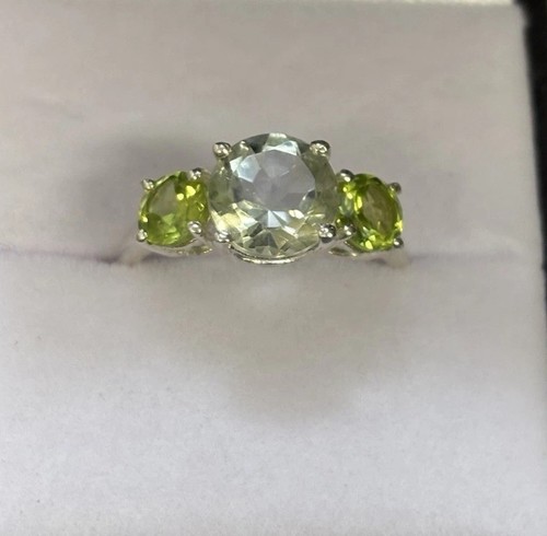 Hellgrüner amethyst peridot - amethyst,