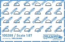 TRUCKMO Decals MAN Logo klein