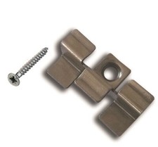 100 x Edelstahl Clipse für
