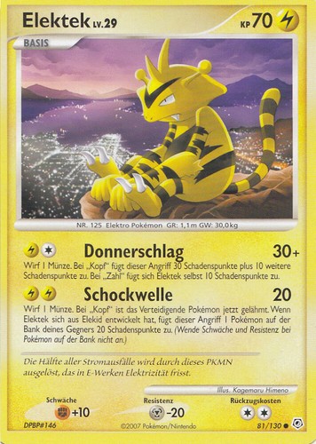 Pokemon diamant perl 81 130 - &, 81/130