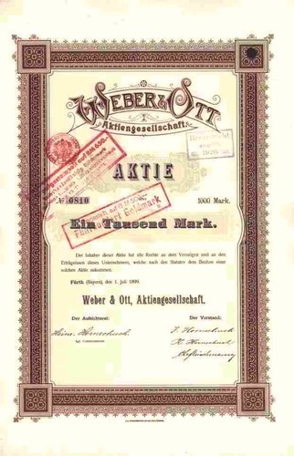 Weber ott 1899 - ott,