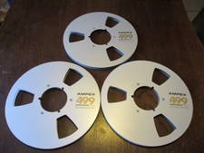3 Stück Ampex 26,5 cm NAB