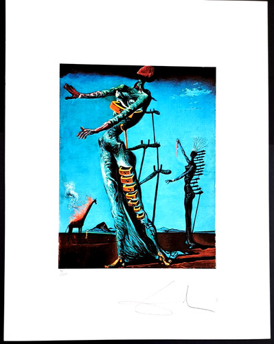 Salvador dali die brennende - salvador,