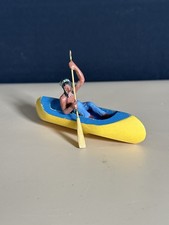 Elastolin Indianer Im Kanu