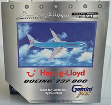 Gemini Jets 1:400 Hapag-Lloyd Boeing 737-800, D-AHFF Modellflugzeug Diecast