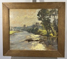 Marius Woulfart (1905-1991) Landschaft Natur Maler Jüdische Russisch Frauenburg