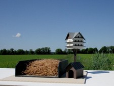 Taubenhaus, Hundehütte und