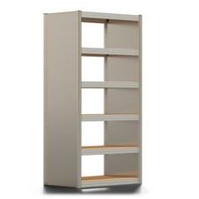 Archivregal mit Seitenwand