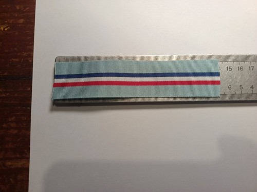 Band für die gedenkmedaille - die,