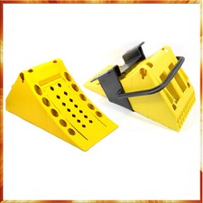 2x LKW PKW Unterlegkeil Gleitschutz 6500Kg Anhänger Auflieger