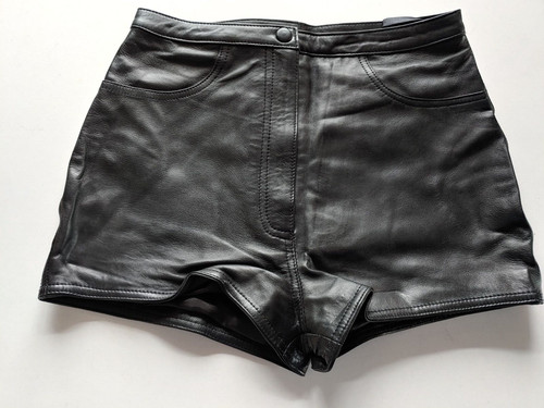 Leder hot pants - us, gr