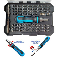 Workzone Bit-Set Schraubendreher Set  105-tlg Ratsche Magnetisch Bits Sortiment