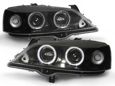 Scheinwerfer Angel Eyes Set für Opel Astra G Bj. 98-05 Schwarz