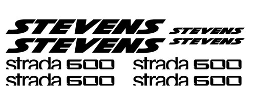 Stevens strada 600 sticker - 600, set