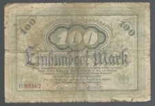 Notgeld Dortmund und Hörde - 100 Mark 1922 - mit Unterschrift - RARITÄT