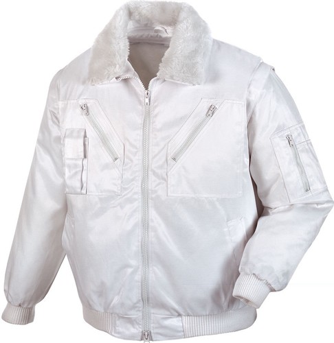 Weiße arbeitsjacke für jede - für,