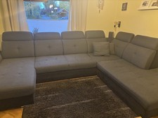 Wohnlandschaft u form mit Schlaffunktion von  Cantus