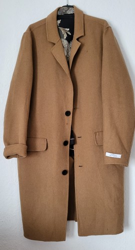 Bershka camel mantel - bershka, camel-mantel;