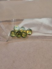 6 x einzelner natürl.Peridot