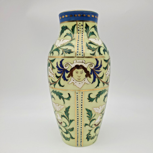 Antike jugendstil opalglas - antike,