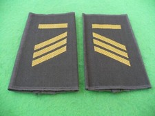 Bundeswehr Dienstgradabzeichen Marine Hauptgefreiter UA gold/oliv Schlaufen