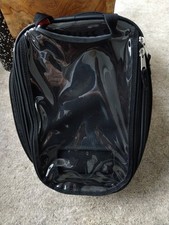 Tankrucksack Louis, für Motorrad, mit Riemen. neuwertig. Schwarz 