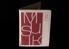 DDR Schulbuch Musik Klasse 9/10 VEB Musikunterricht Schule 1972