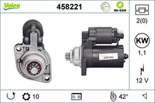 VALEO Anlasser Starter RE-GEN 458221 +71.40€ Pfand für LEON GOLF 1J1 A3 8L1 TT 1