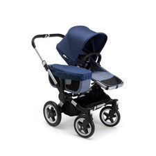 Bugaboo Donkey2 Mono Complete Kinderwagen Kombi-Kinderwagen Blue Melange