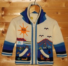 Kinder Strickjacke Peru